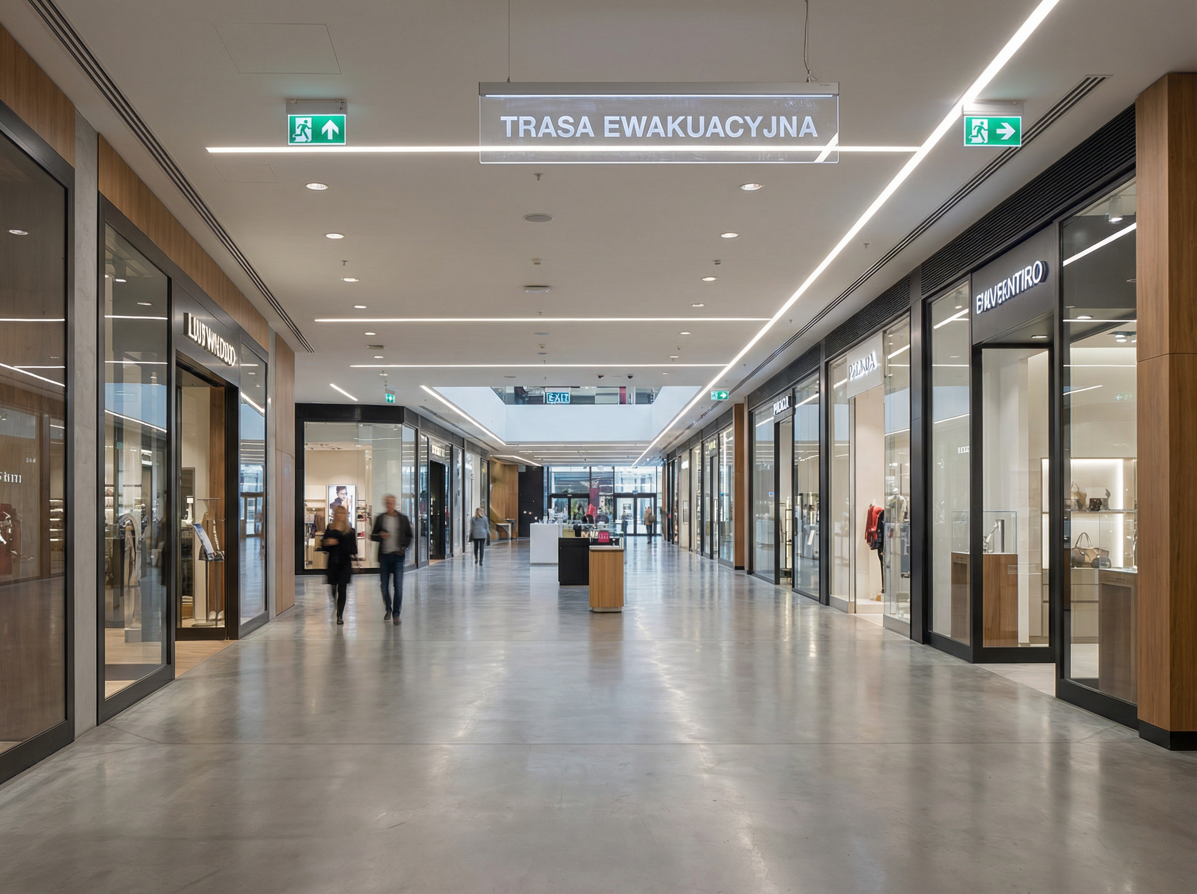 GALERIA HANDLOWA "OKRANA" w Lublinie - analiza numeryczna czasu ewakuacji